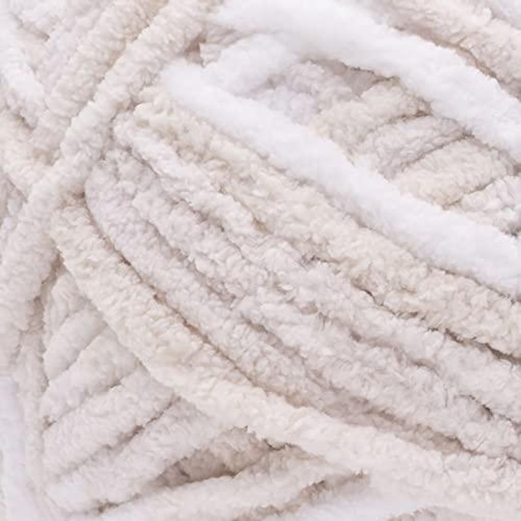Bernat Blanket 2er Pack Beach Foam Polyester Garn - Super Bulky Gewicht - 220 Yards - Stricken Häkeln