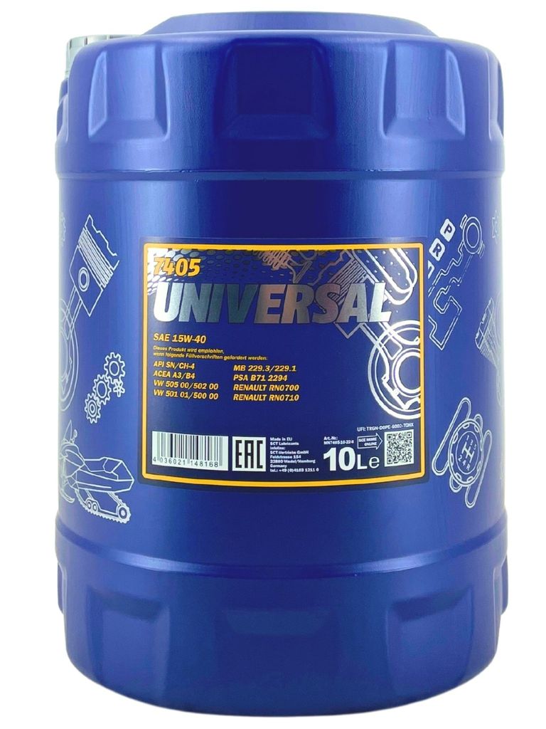 Mannol Universal 15W-40 10 Liter (MN7405-10) Produktbild 