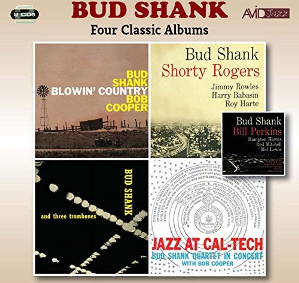 Bud Shank - Vier klassische Alben CD