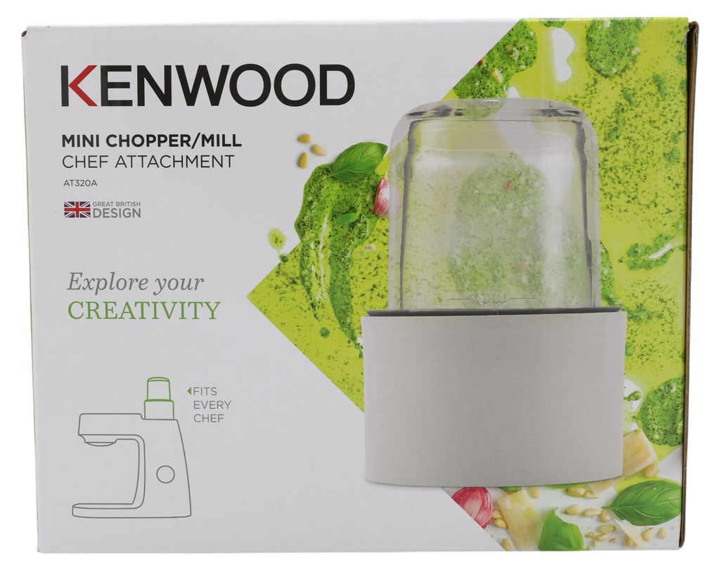 Kenwood AT320A Kräuter- und GewÃ1/4rzmÃ1/4hle fÃ1/4r Chef Produktbild 