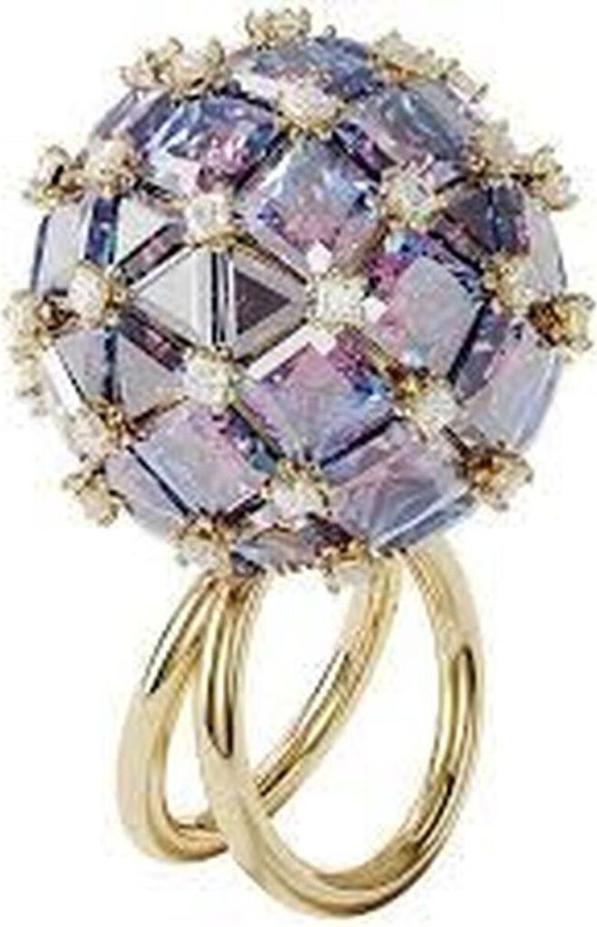 Fingerringen Swarovski Gold 10  Kollektion Curiosa - frau Produktbild 