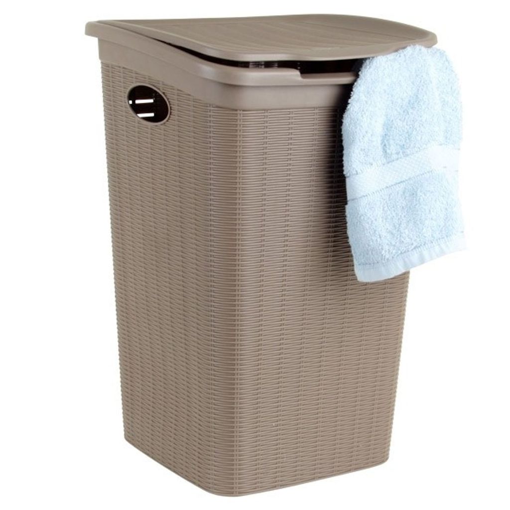 Panier à linge Beige (50 L) (36,5 x 54,5 x 38 cm) Image du produit 