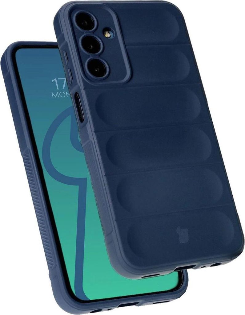 Bizon Case Tur Panzerhülle für Galaxy M15 5G, Marineblau