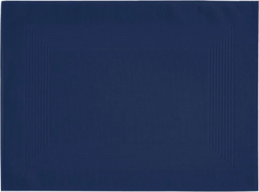 Tappeto Bagno Vossen New Generation 50x70 Blu Scuro in Cotone Premium