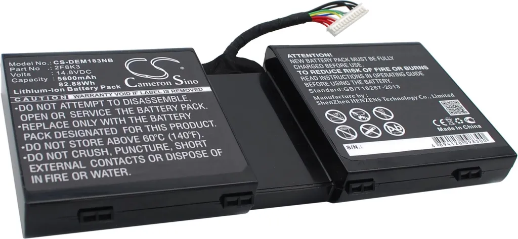 Batteria Notebook TECHTEK per Dell Alienware 17 18 | 14.8V 86Wh