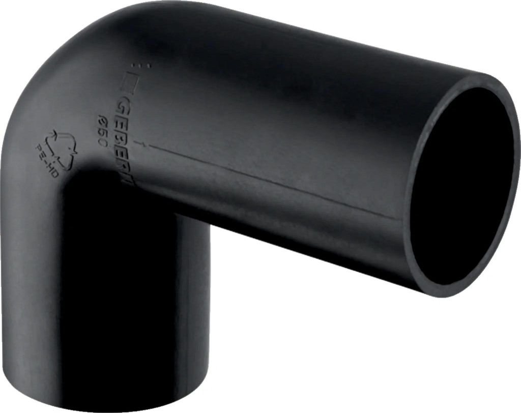 Geberit GE PE, Siphonanschlussbogen, d 50/50 mm, 361080, 1 Stk.