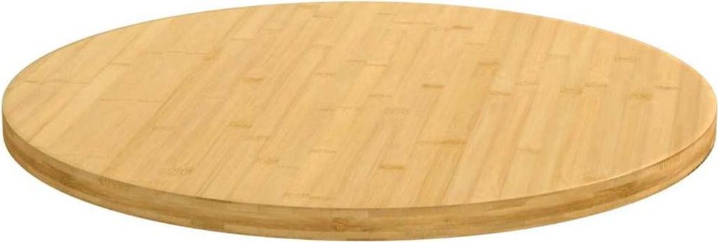 vidaXL Stolová doska Ø70x2,5 cm bambus Obrázok produktu 