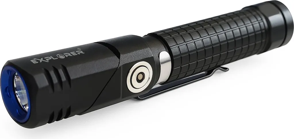 Torche LED compacte Viking B7740 éclairage blanc froid 350 lumens - 2