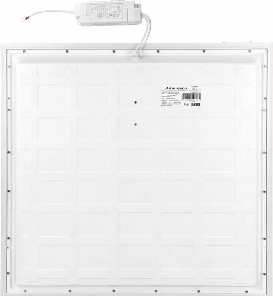 Éclairage Bureau Panneau LED 60x60 Dimmable avec Détection - Lot de 2