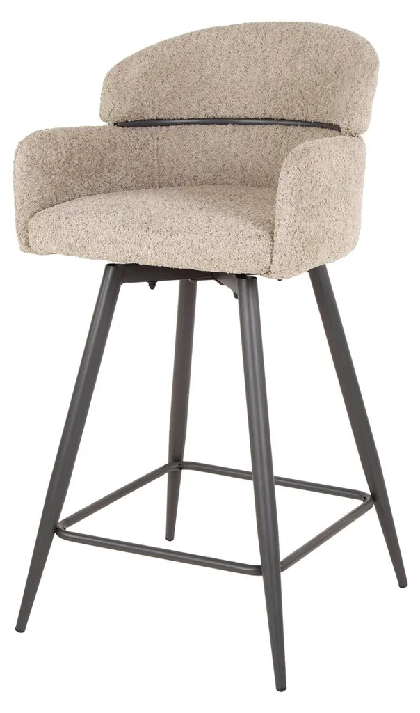 Tabouret de bar FURNLUX 50 cm : Idéal pour coin repas et cuisine ouverte