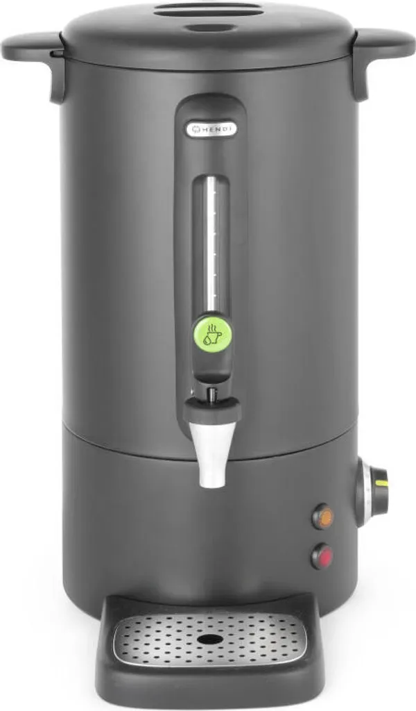 HENDI Bollitore Design Bronwasser 9L Nero Opaco | Eleganza Buffet