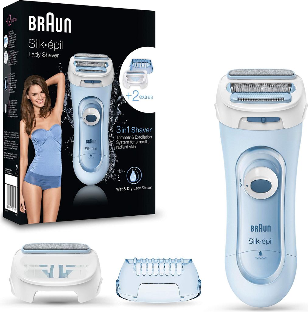 Braun LS 5160 1testina/testine Trimmer Blu rasoio da donna Immagine del prodotto 