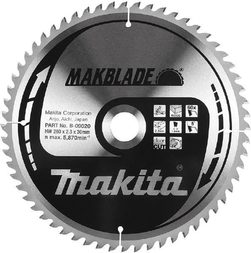 Lama Makita 260x30x24z vs Concorrenza: Quale Scegliere per 2704?