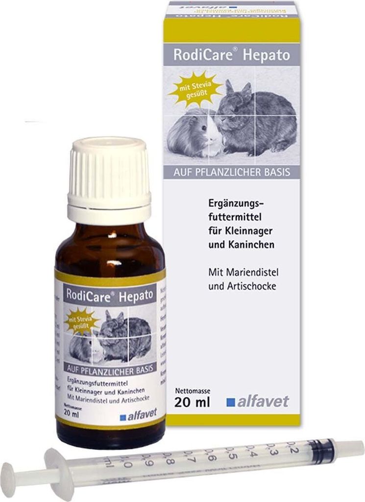Alfavet RodiCare Hepato 20 ml | Leberstoffwechsel bei Nagern