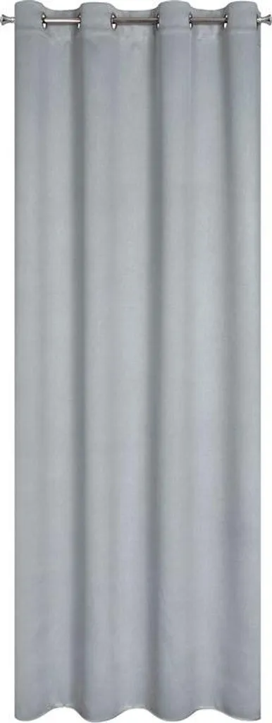 Rideau Gris Décoratif 140x250 cm Carlo pour une Ambiance Cosy et Zen