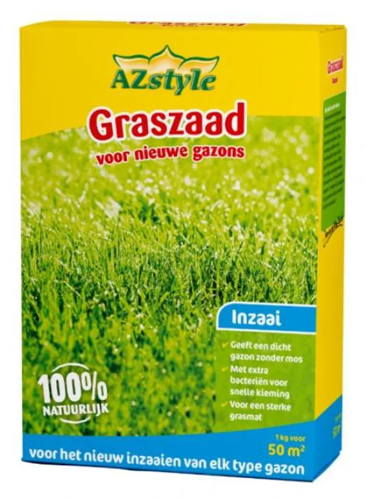 Graminées Semis Azstyle 1 Kg - Création de Gazon et Rénovation Jardin