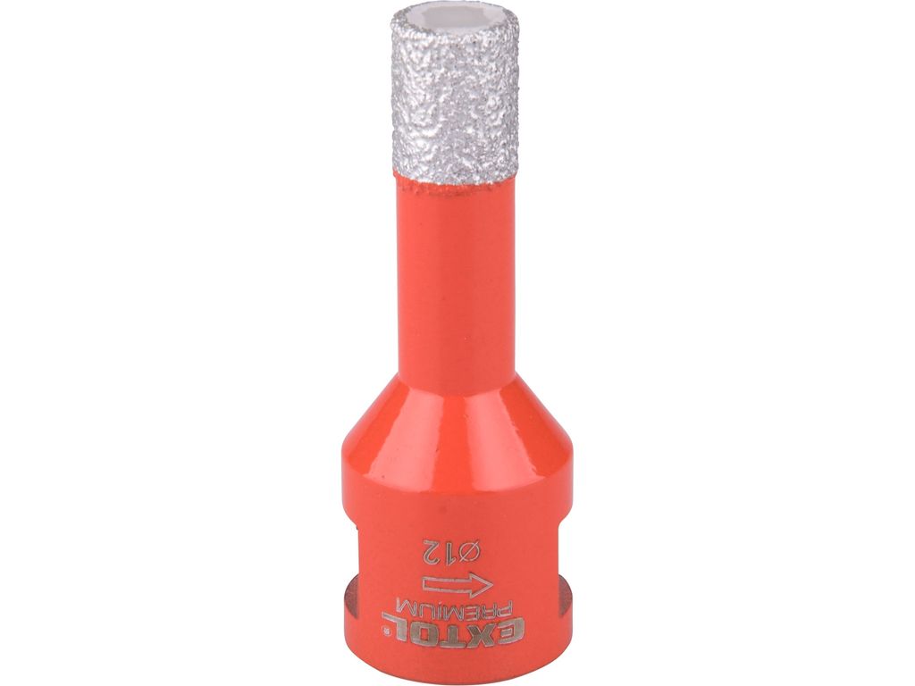 Diamantbohrkrone Extol Premium 8801862, O 12mm, Gewinde M14