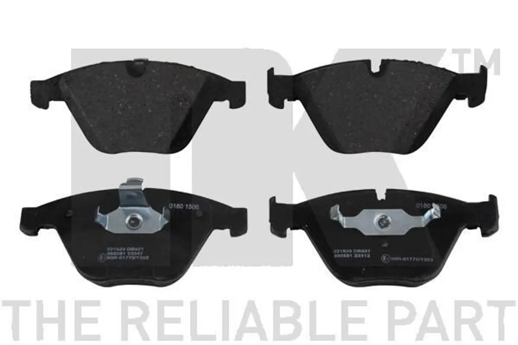 Plaquettes de frein NK 221533 durables et silencieuses de qualité OE