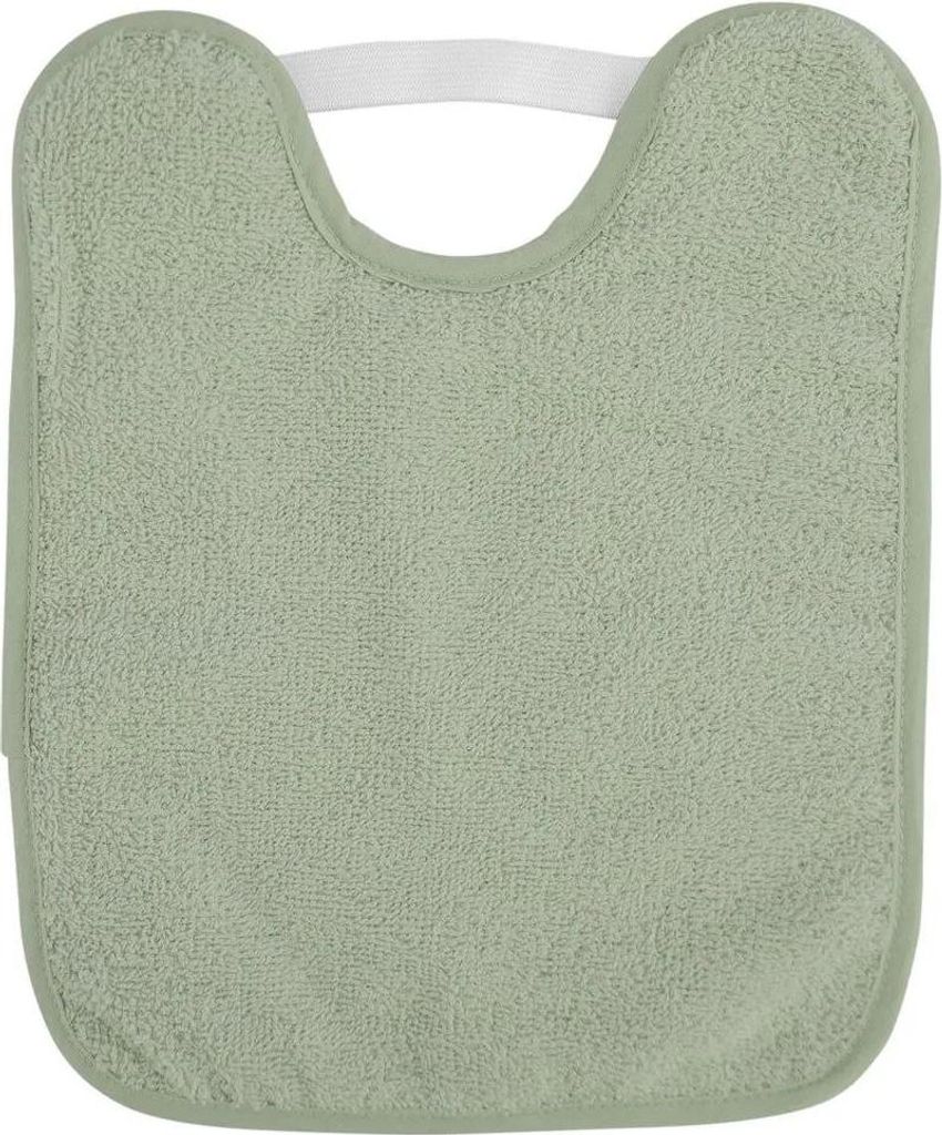 Saro Terry Bib with Elastic Hunter Mint