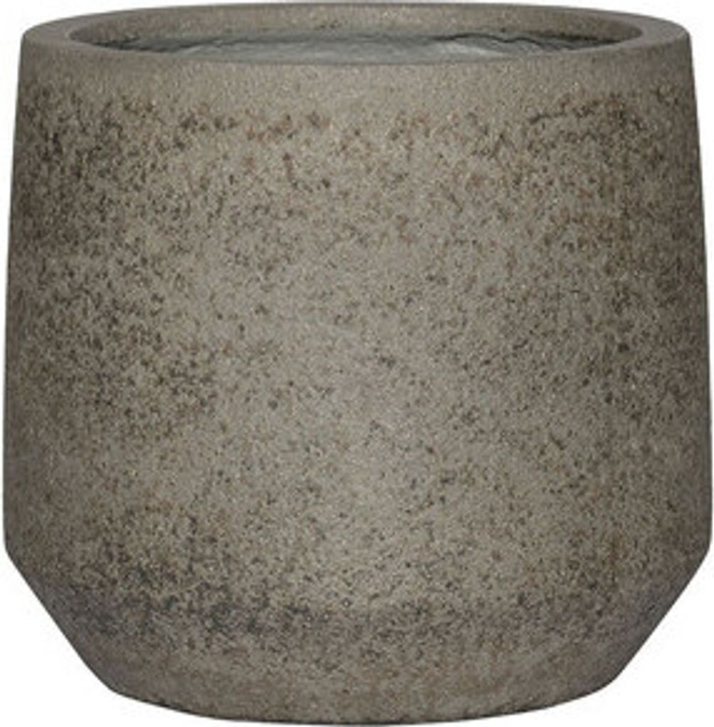 Pottery Pots Blumentopf Hartith Diorite Grau-Grau D 31,5 cm H 28 cm