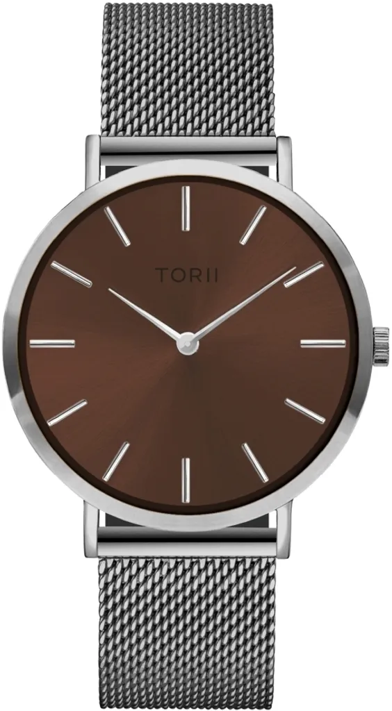 Montre analogique femme argentée TORII S38SM.DS style classique chic