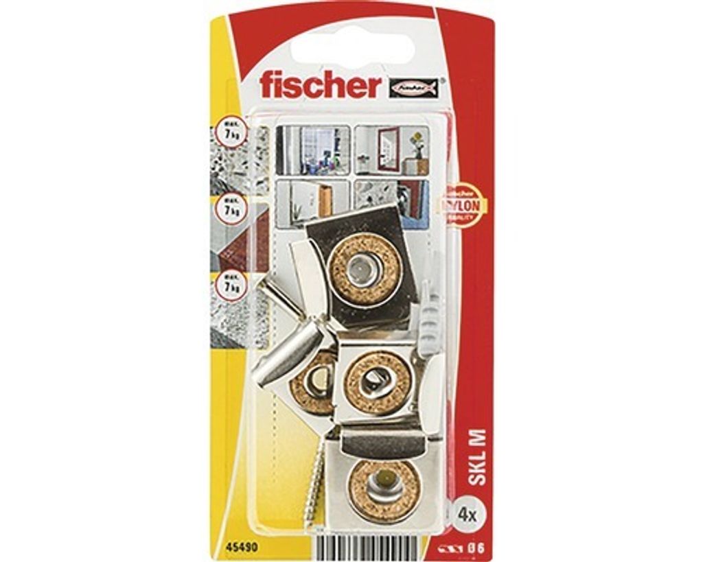Fischer 45490, Sada šroubů a hmoždinek, Betonový, Stříbrná, Obrázek produktu 