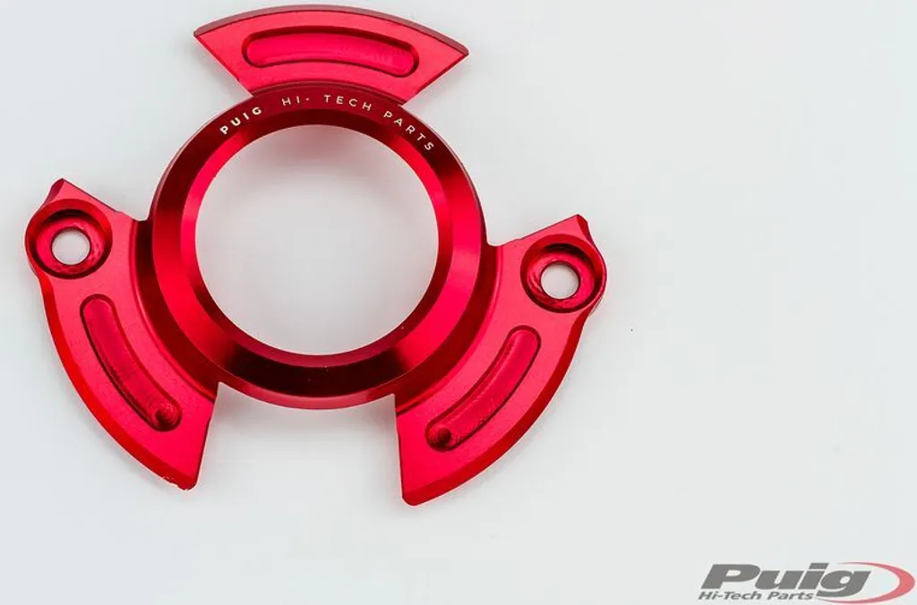 Couvercle d'embrayage Puig 9855R pour Yamaha T-MAX 530 - Coloris Rouge
