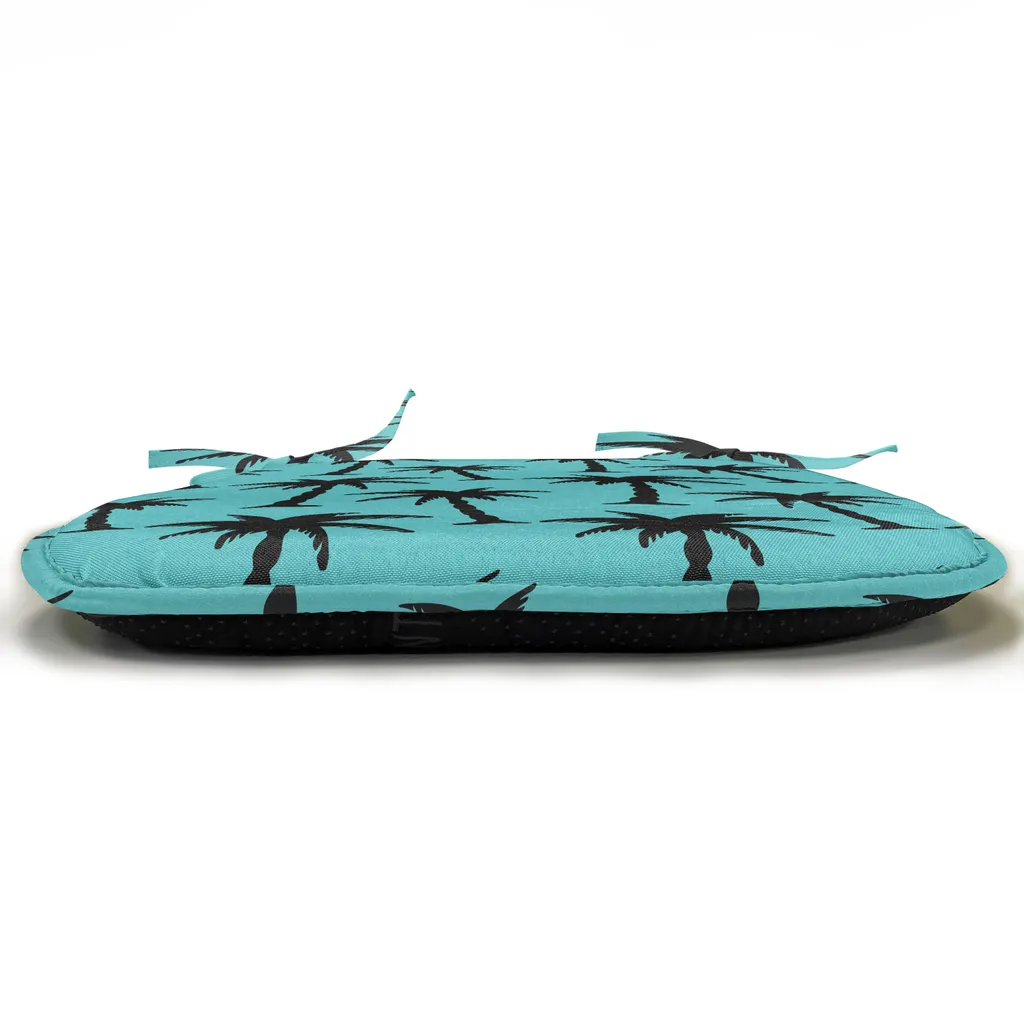 ABAKUHAUS Oceano Federe Cuscini Set di 2, Palms Sunset Scenery