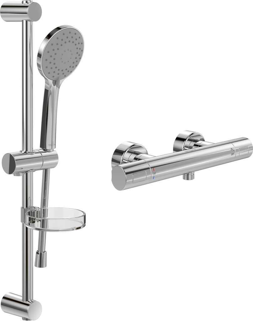 Villeroy & Boch Universal Duschset, 2in1, Thermostat, Produktbild 