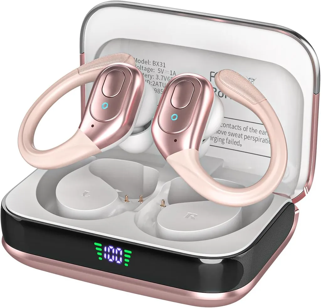 Cuffie Wireless 75H Autonomia IP7 - Auricolari Bluetooth per Viaggi