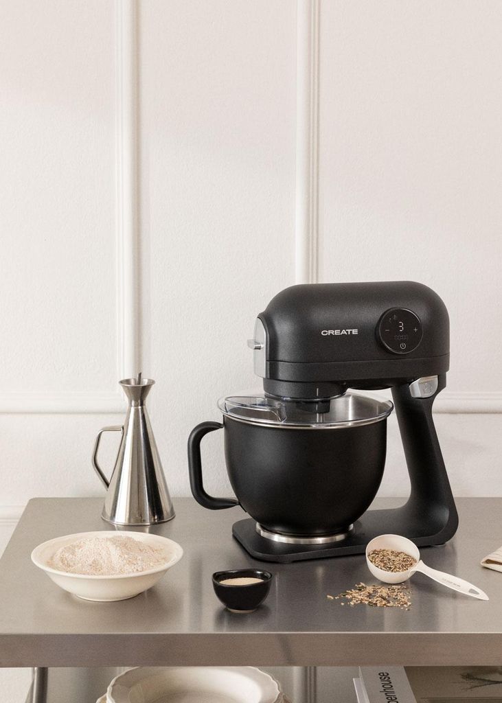 DOWNMIX RETRO - Küchenmaschine mit kreisendem Planet-Rührwerk