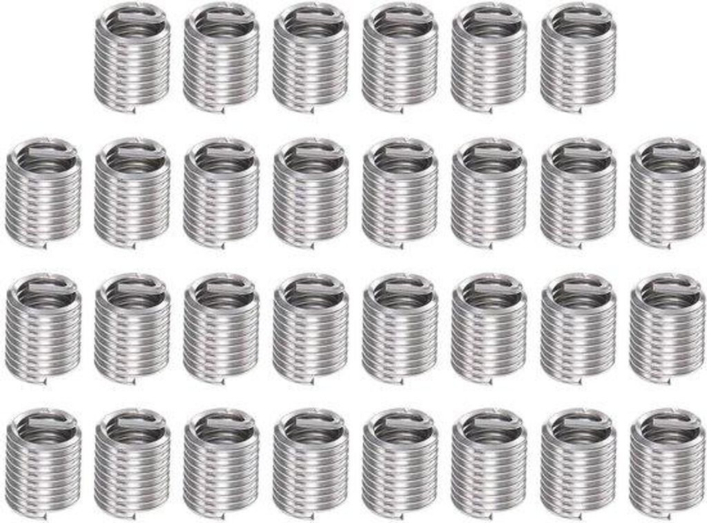 Allecto entfernt, 30 Stück rohrförmige Draht, roh, 1/4-20 UNC, 2D, 12,7 mm