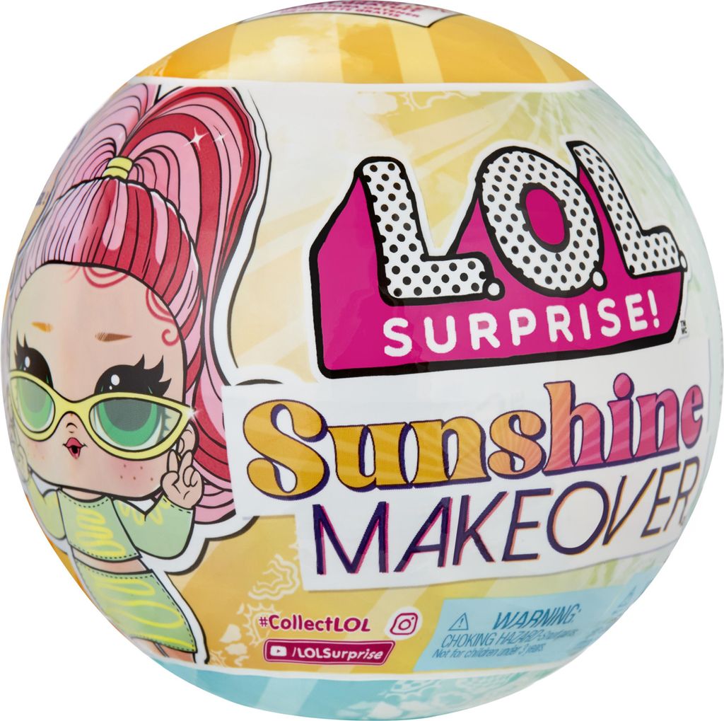 LOL Sunshine Makeover Doll, sort.i.Dpy Produktbild 5