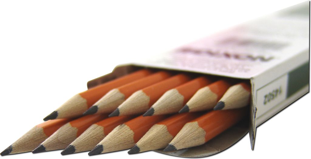 Dixon HB / #2 Bleistift 12er Pack 6x = 72 Bleistifte