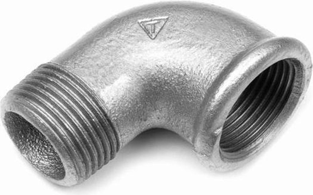 Verzinktes Winkelstück 3/4 Zoll GW/Mund