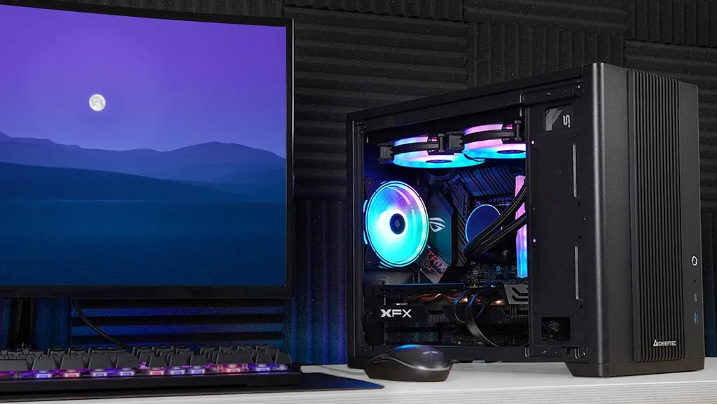 Boîtier PC Gaming Mini-ITX Chieftec BX-10B-OP – Idéal Setup Minimaliste - 9