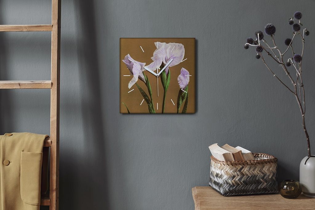 Coloray Hodiny Unikátní 30x30 cm  Tiché hodiny Pro obývací Produktbild 