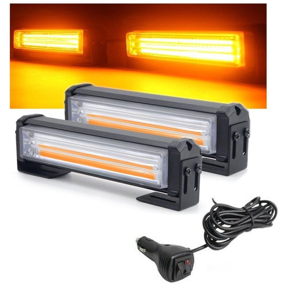 2er-Set 16 cm Signalleuchte (Blitz), LED-Bar, Warnleuchte Produktbild 