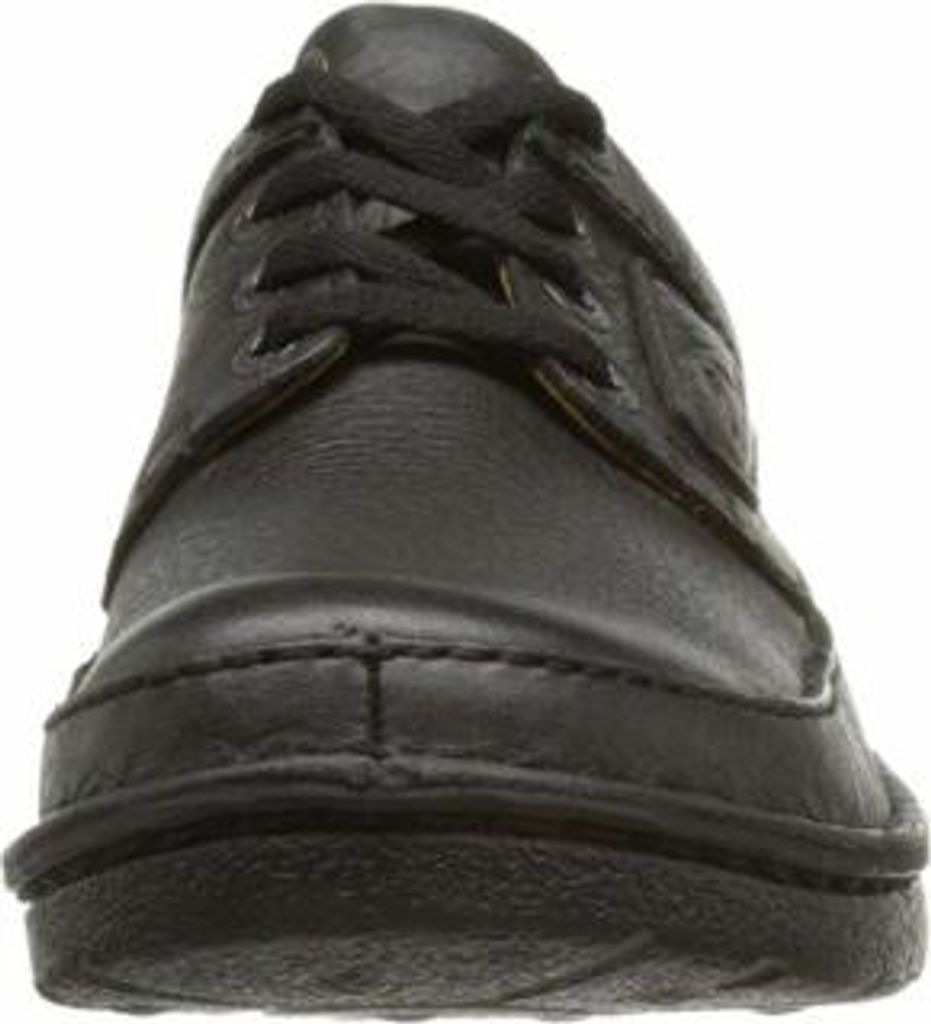 Clarks Nature Ii - Schwarz Glattleder Größe: 41 Normal