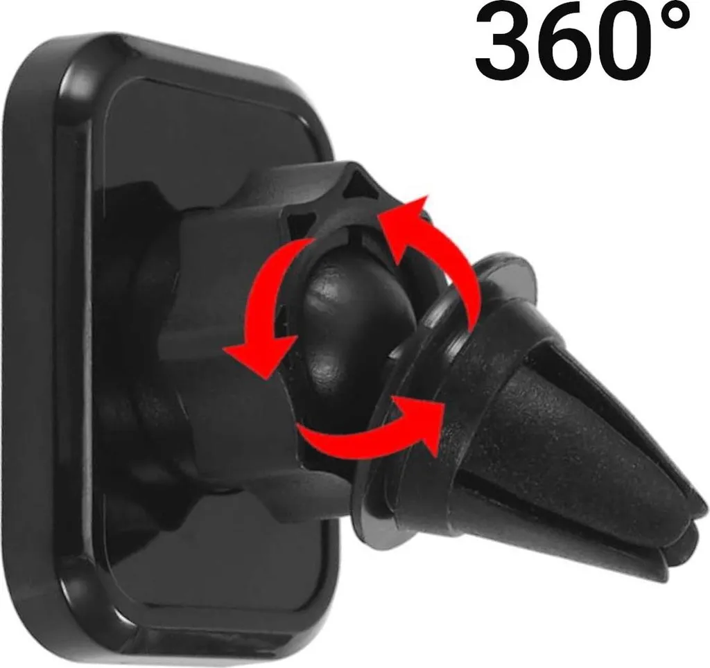 Supporto Magnetico WOW per Smartphone da Auto - Nero Universale - 3