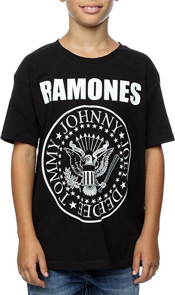 Ramones - T-Shirt für Kinder RO2742 (140) (Schwarz)