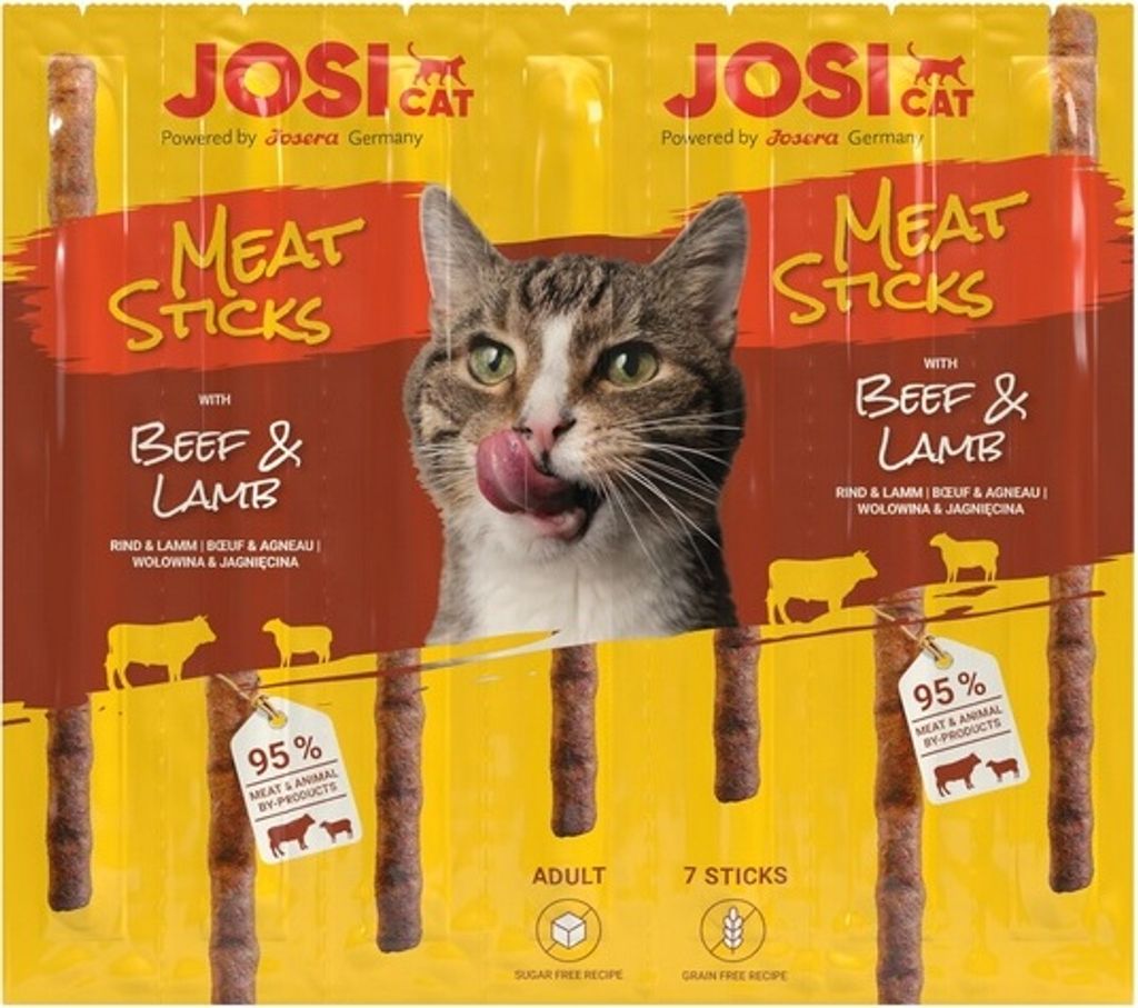 Josera JosiCat Meat Sticks Beef & Lamb 35g Zdjęcie produktu 