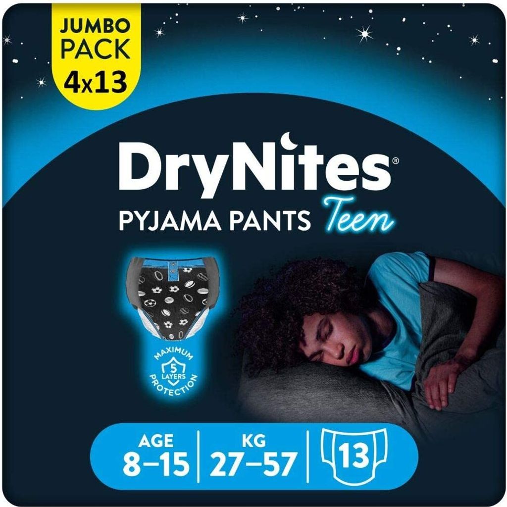 Huggies DryNites Windeln Windelhosen Jungen 8-13J. 30-48kg Produktbild 