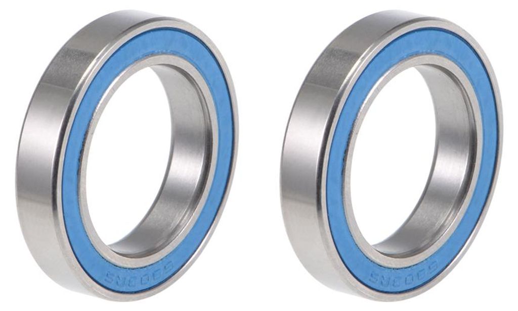 2 Stš¹ck 6803-2RS Rillenkugellager Kugellager Doppelt Abgedichtete 17mm x 26mm x 5mm Chromstahl P6 (ABEC3) Bearing Skateboard Bearings Skateboard...