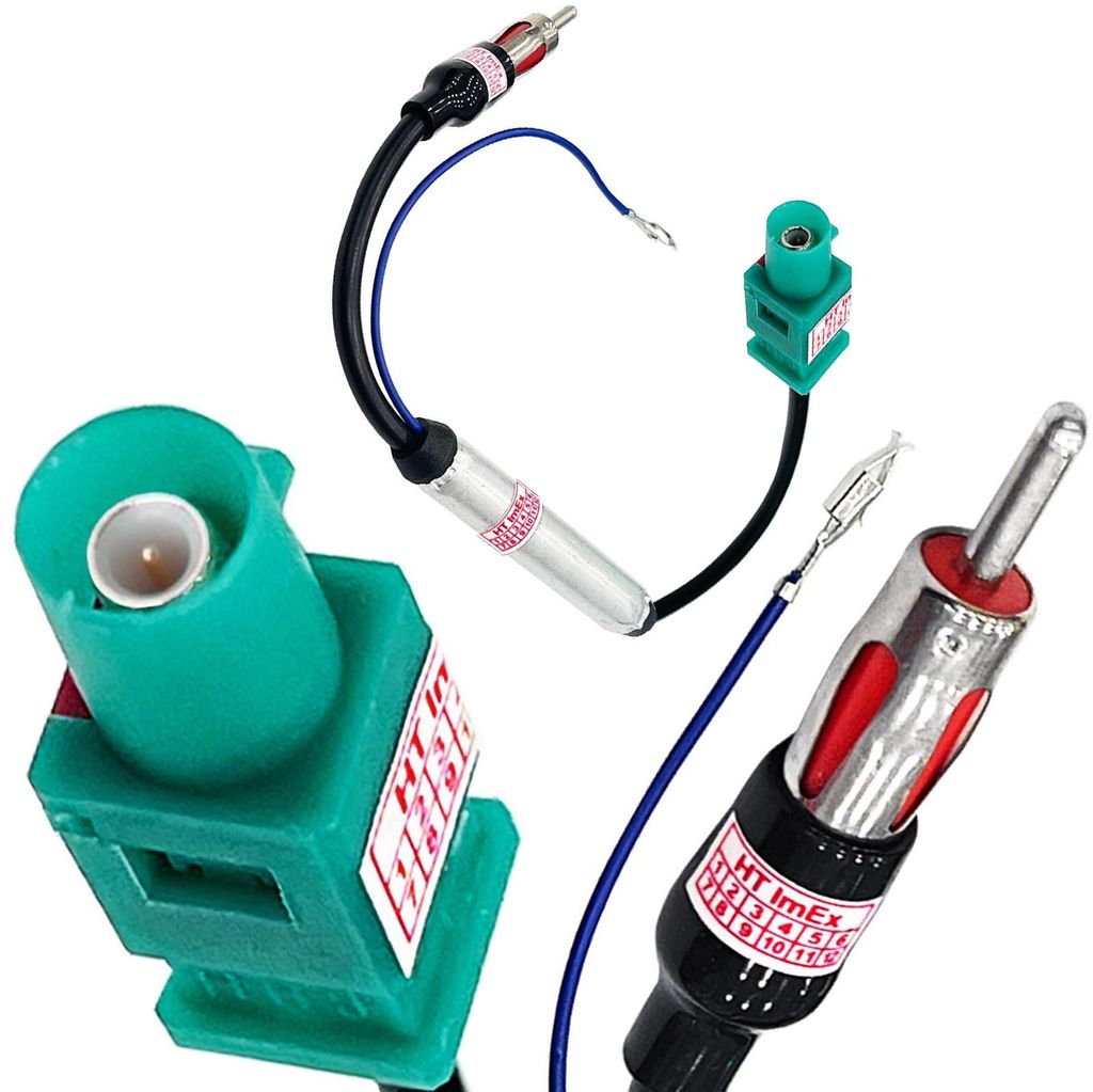 Antennenadapter für BMW DIN Fakra Z mit Phantomeinspeisung kompatibel mit BMW