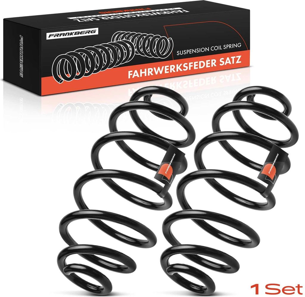 Frankberg 2x Fahrwerksfeder Hinterachse für Saab 9-3 Kombi E50 1.8L 1.9L 2.0L 2005-2015