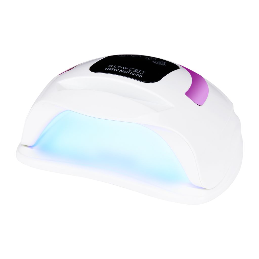 UV-Nagellampe Dual Led Glow S1 168W Roségold