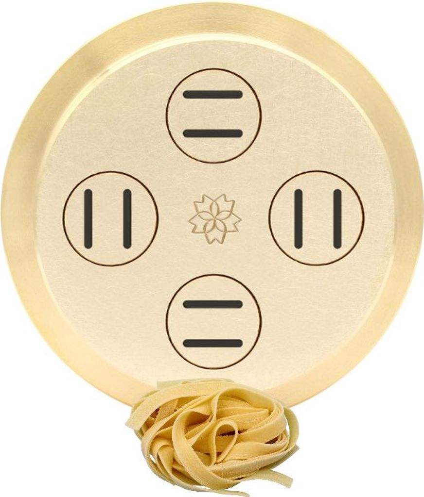 Matrize Messing - Tagliatelle 8 x 1 mm für Häussler PN100, Emma, Lillodue