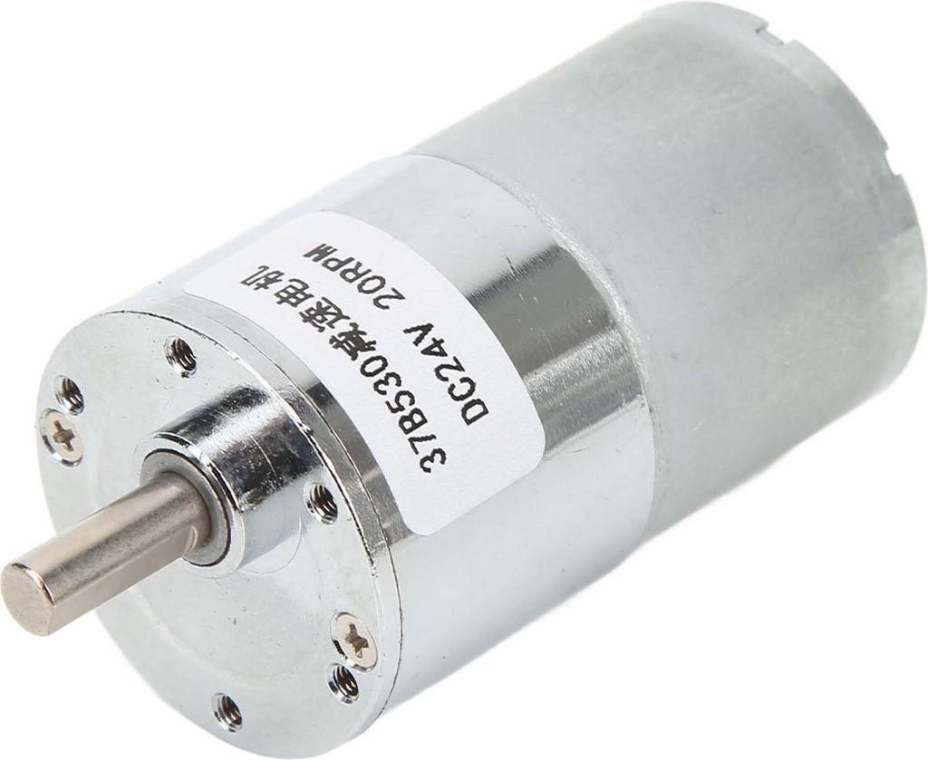 Gleichstrom-Getriebemotor mit hohem Drehmoment, einstellbarer Drehzahl, 37B530, 20 U/min, Mikrountersetzungsmotor für Produktionsautomation, 24 V DC