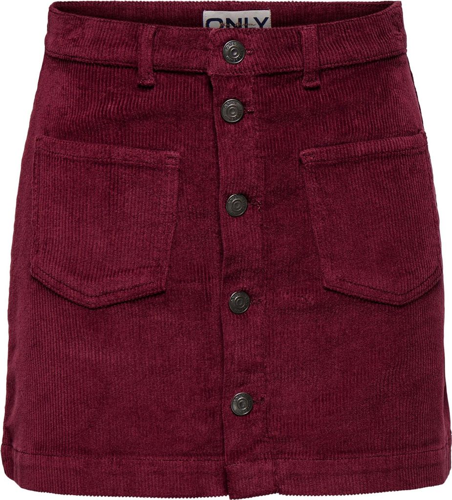 ONLY Mini Cord Rock mit Knopfleiste ONLAMAZING Größe: M